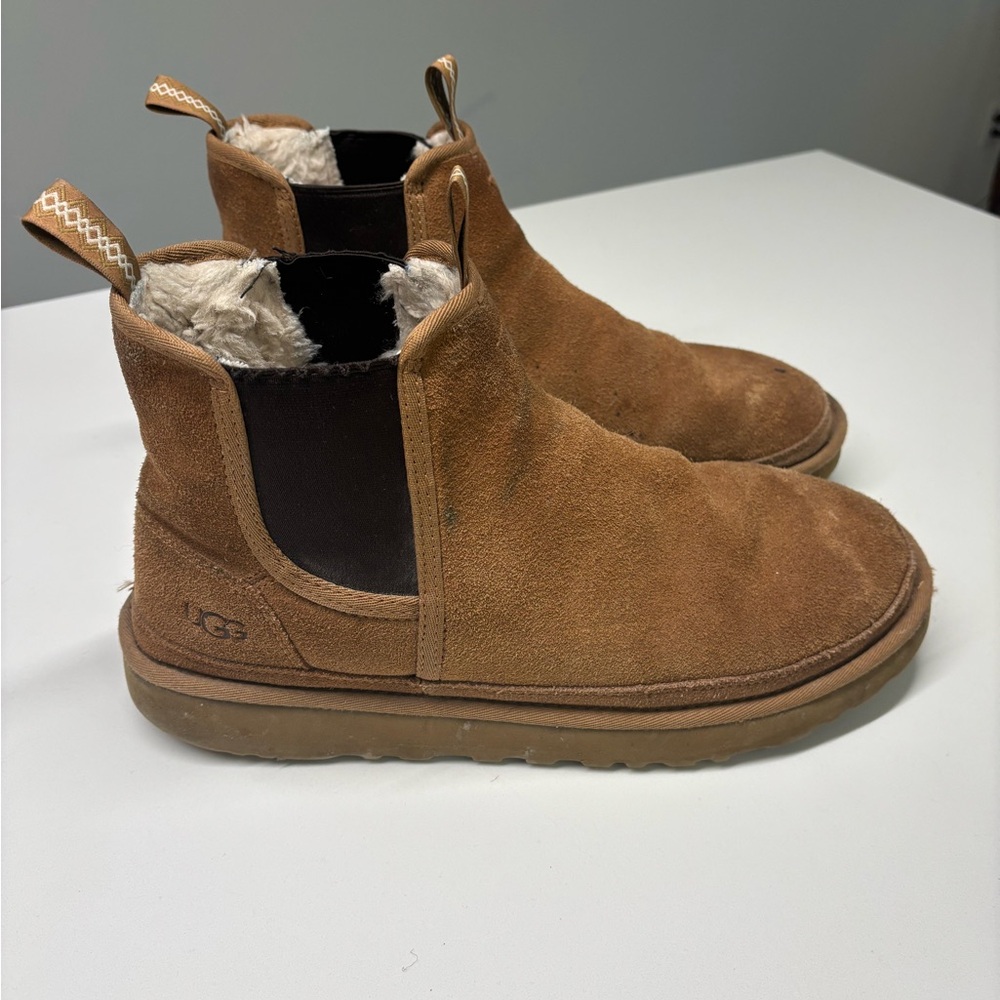 UGG Brown Suede Chelsea Boot